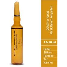 ORIGINAL BOTANIC  ORIGINAL BOTANIC Dökülme Karşıtı Vegan Klinik Bakım Ampulleri Kadın 12x10ml