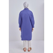Allday 24DS51252AL0 Kadın Relax Pamuklu Poplin Gömlek Tunik