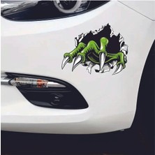 Özkaş 3D Yırtıcı Pençe Sticker Oto Aksesuar Uv Soğuk Baskı Özel Tasarım