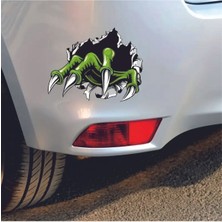 Özkaş 3D Yırtıcı Pençe Sticker Oto Aksesuar Uv Soğuk Baskı Özel Tasarım