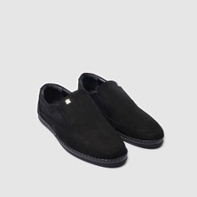Erkek Comfort AYAKKBI[052057], Siyah Nubuk, 45