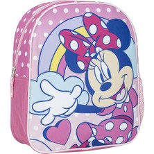 Minnie Mouse Okul Çantası Minnie Mouse Pembe 25 x 30 x 9 cm (Yurt Dışından)