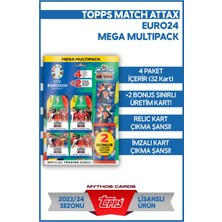 Mythos Cards Topps Official Euro 2024 Match Attax - Mega Multipack