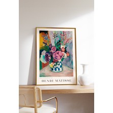 House Gorgeous Henri Matisse Les Pivoines Tasarımlı Çerçevesiz Poster