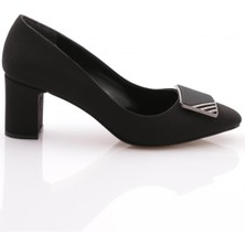 DGN 716 Kare Tokali Topuklu Ayakkabi