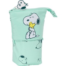 TLP Brands Kalemlik Kılıfı Snoopy Groovy Yeşil 8 x 19 x 6 cm (Yurt Dışından)