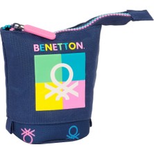 TLP Brands Kalemlik Kılıfı Benetton Cool Lacivert 8 x 19 x 6 cm (Yurt Dışından)