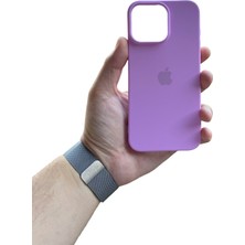 Meri Case Apple iPhone 16 Pro Max Uyumlu Logolu Içi Kadife Lansman Kılıf Arka Kapak