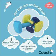 Cocomelon Dambıl Coachi Antrenman Dumbbell Mavi L Plastik (Yurt Dışından)