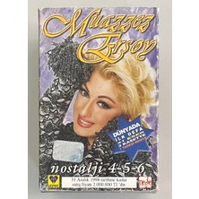 Neşe Müzik Muazzez Ersoy Nostalji 4-5-6 Kaset 41 Şarkı 3 Kasetlik Set  (Orjnal Dönem Baskı Kaset)