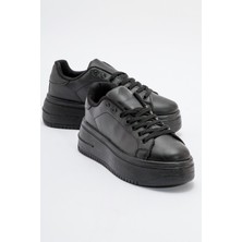 Kadın Anorak Spor Ayakkabı SİYAH CİLT