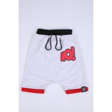 Babyhola Duble Paça Erkek Bebek Çocuk Pantolon Gümüş 35036