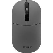 Everest SMW-384 USB Gri 2.4ghz Kablosuz Mouse Wireless Mouse Ultra Premium Süper Sessiz