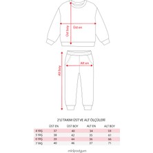 Minipodyum Erkek Çocuk 2 Iplik Şardonlu Pamuklu Snoopy Oversize Eşofman Takımı