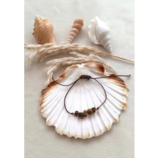 HD Marketim Bileklik Doğal Taş Bileklik Kaplan Gözü Ayarlanabilir Kadın Kız Bileklik Çakra Yogo