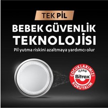 Özel 2016 Lityum Düğme Pil 3V (CR2016), 4’lü Paket