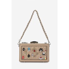Valmenti Kadın Vegan Taupe Omuz Çanta 921 26905 Bn Canta SK24-25 Taupe