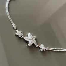 Milamore Jewelry 925 Ayar Gümüş Denizyıldızı Bileklik