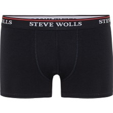 Steve Wolls Erkek Renkli 3’Lü Kısa Paça Boxer - 23102