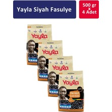 Yayla Gurme Siyah Fasulye 500 gr x 4 Adet