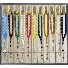 Anemore Collection Hediyelik Tesbih 50 Adet Plastik Tek Tek Karton Hediye Kutusunda T-448-10