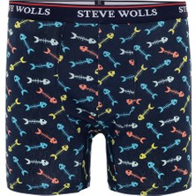 Steve Wolls Erkek Karışık Desenli 5’Li Boxer - 23310 (P102)
