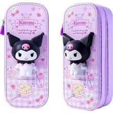 Kuromi 3ds Stres Oyuncaklı Şirin Kız Çocuk Kalem Kutu