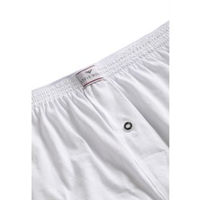 Steve Wolls Erkek Beyaz 6’Lı Penye Boxer - 23701
