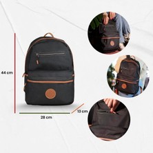 Njoy 16" Unisex Notebook & Günlük Sırt Çantası-Siyah (NJ01BLCK)