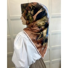 Quare Çiçek Desenli Rayon Eşarp 10701
