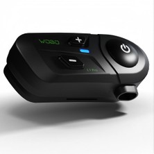 Wobo L1 Pro Motosiklet Kask Bluetooth 5.3 Kulaklık Mikrofon Seti Intercom - Interkom