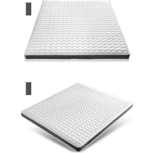 Heyner Yatak Koruyucu Visco Yatak Pedi & Yatak Şiltesi Lastikli 5 cm