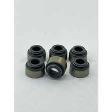 Subap Lastiği Sızdırmazlık Keçesi 16 Adet Fkm ON_S108 Gri 8 x 13/15,20 x 9,30