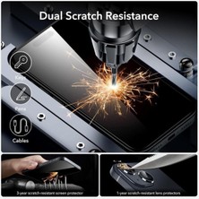 Samsung S24 Ultra Uyumlu Elektriklenme Önleyici Anti-Static Tam Kaplayan Temperli Cam Ekran Koruyucu