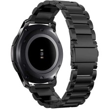 KCR Huawei Watch Gt2/ Gt2 Pro /gt3/ Gt3 Pro 46MM Uyumlu 22MM Paslanmaz Çelik Klipsli Metal Kordon