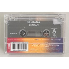 Arista Records Santana Shaman Kaset (Orjnal Dönem Baskı Kaset)