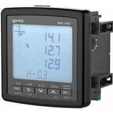 Entes MPR-47S 96X96 mm Haberleşmeli Şebeke Analizörü M4039