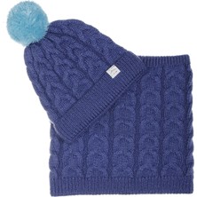 Fonem  Sayra 2li Çocuk Bere Set 1-3 Yaş Fo 5184 Koyu Lacivert