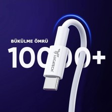 LC-226  3.4A  Beyaz Type-C  Hızlı Şarj Kablosu