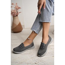 Nesil Shoes Bsea 575 Füme Memory Foam Kadın Yürüyüş Ayakkabısı