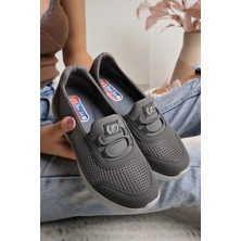 Nesil Shoes Bsea 575 Füme Memory Foam Kadın Yürüyüş Ayakkabısı