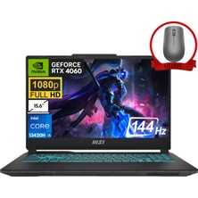 Msı Cyborg 15 Intel Core I5-13420H 48GB 1tb SSD 8GB/RTX4060 15.6" 144Hz Fdos Full Hd Taşınabilir Bilgisayar A13VF-1204XTR-A22 & Anzar Mouse