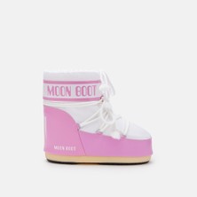 Kadın  80D1409340-JB05 Moon Boot Icon Low Nylon Pink/white