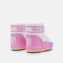 Kadın  80D1409340-JB05 Moon Boot Icon Low Nylon Pink/white