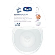 Chicco Silikon Göğüs Ucu Koruyucu Büyük 2 Li