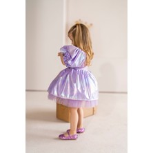Linola Baby Kids Mermaid Parlak Kız Çocuk Parti Elbisesi