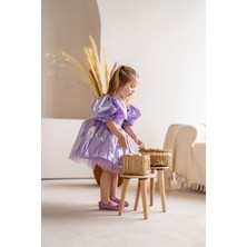 Linola Baby Kids Mermaid Parlak Kız Çocuk Parti Elbisesi