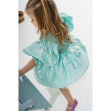 Linola Baby Kids Mermaid Parlak Kız Çocuk Parti Elbisesi