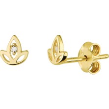 goldkupe 14 Ayar Altın Minik Küpe 0,71 gr