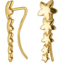 goldkupe 14 Ayar Beş Yıldızlı Altın Küpe 1,03 gr